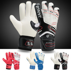 Football Goalkeeper Gloves for Adults and Children, Professional Finger Protection Equipment for Primary School Students, Non-Slip Training, Wear-Resistant, Men's