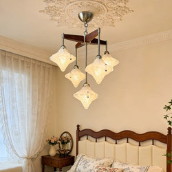 French-Style Vintage Star Chandelier, Dining Room Lamp, Bedroom Main Light, Villa Staircase, Duplex Study, High-End Living Room, Dining Room Lamp