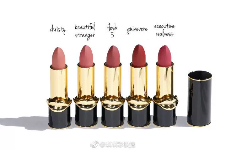 现Pat McGrath 哑光口红新mini套装新色beautiful stranger 049-Taobao