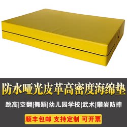 Flip-Flopping Mat, High Jump, Dance, Martial Arts, Foldable Thick Leather Waterproof Mat, Kindergarten Climbing Anti-Fall Sponge Mat
