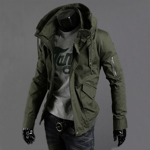 
Work jacket men's 2026 spring and autumn new jacket men's youth stand-up collar Korean style slim handsome casual top trendy brand
