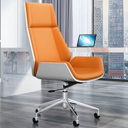 Computer Chair for Home Use, Comfortable for Long Sitting, High-End Executive Chair with High Backrest, Reclining Feature, Large Executive Chair, Conference Swivel Chair, Office Chair