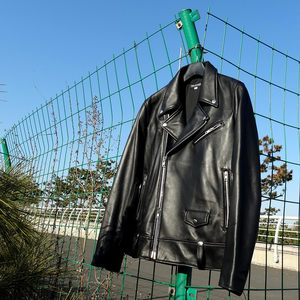 Japan JR slimon lapel locomotive Nissan Hardware imported cotton leather leather leather clothing man
