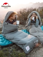 Дорожный удерживающий тепло спальный мешок для кемпинга для взрослых для двоих, увеличенная толщина