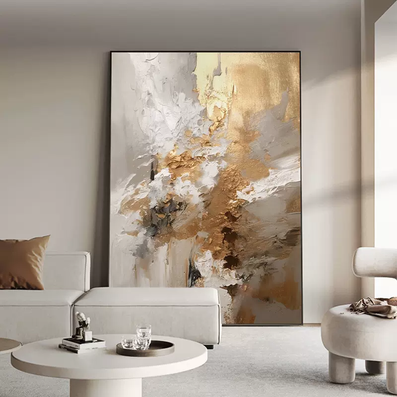 リビング装飾画の抽象的な手描きの油絵の玄関の廊下に掛けてあります。893 リビング装飾画の抽象的な手描きの油絵の玄関の廊下に掛け
