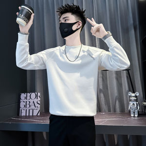 
155 small size men's casual sweatshirt men's small S S S S S S S S T-shirt with small long-sleeved T-shirt inner bottom shirt top