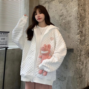 潮美臣华夫格棒球服