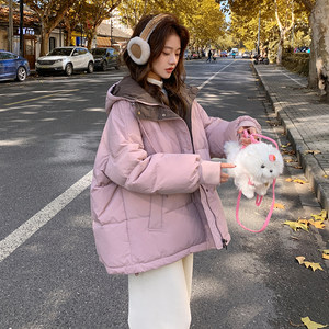 
Women's clothing/women's boutique down jacket other/other white duck down 2025 winter memory fabric solid color pass