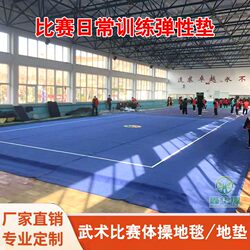Martial Arts Acrobatics Elastic Mat Parkour Stunt Spring Board Dance Artistic Gymnastics Free Exercise Aerobics Spring Board