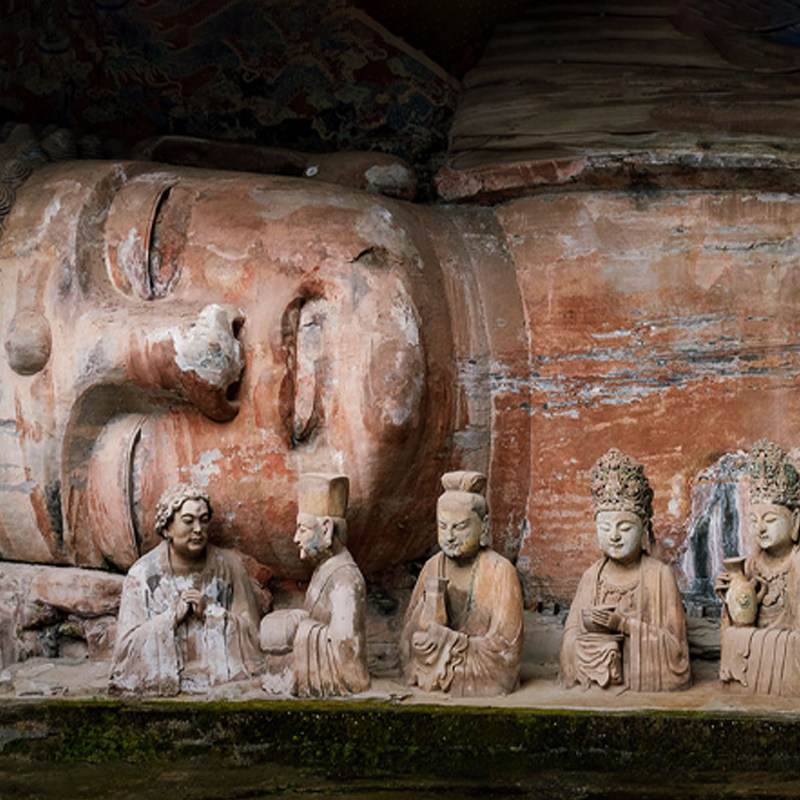重庆大足石刻一日游重庆市区网红旅游宝顶北山石刻纯玩小团一日游