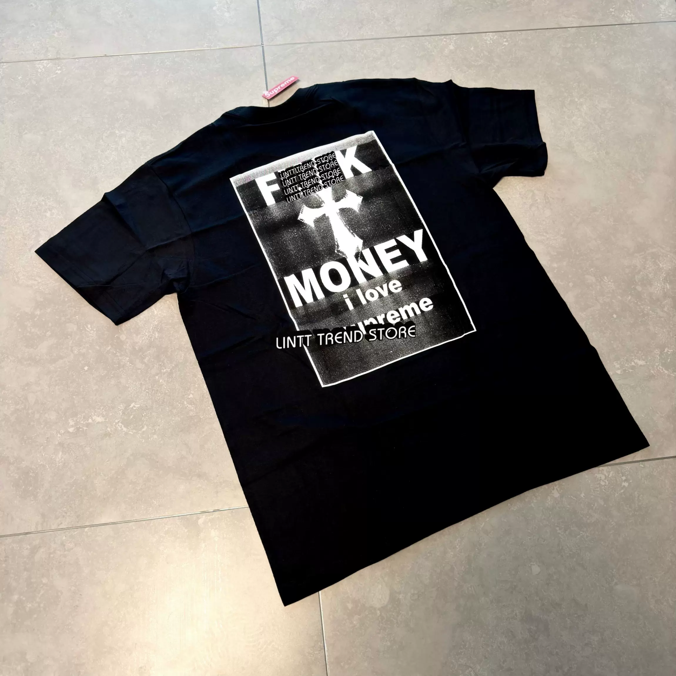 Supreme Fuck Money Tee ブラック Tシャツ Supreme（シュプリーム） 【並行輸入品】Supreme Fuck Money Tee