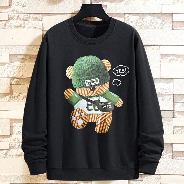 Sweatshirt Men Plus Fat Plus Size Loose Couple Jacket
