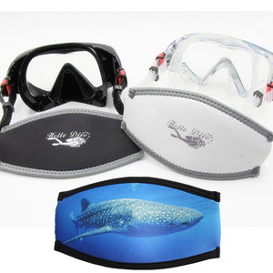 Floating dive mirror hair band of anti -long hair set of diving noodle mirror hair band deep diving diving double -layer strap protective cover
