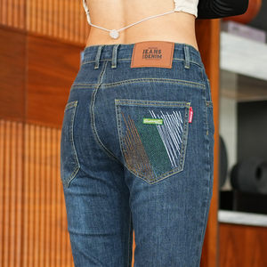 
2026 Spring and Autumn New Men's Jeans Straight Leg Loose Elastic Slim Korean Style Trendy Versatile Casual Pants for Men