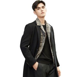 
[Wood In-Purchase Club] Ancient Shark Coat Wool Coat Men's Business High-end Woolen Winter New Code Clearance