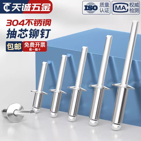 M3.2-M5 Rivets Pull Rivets 304 Stainless Steel Core