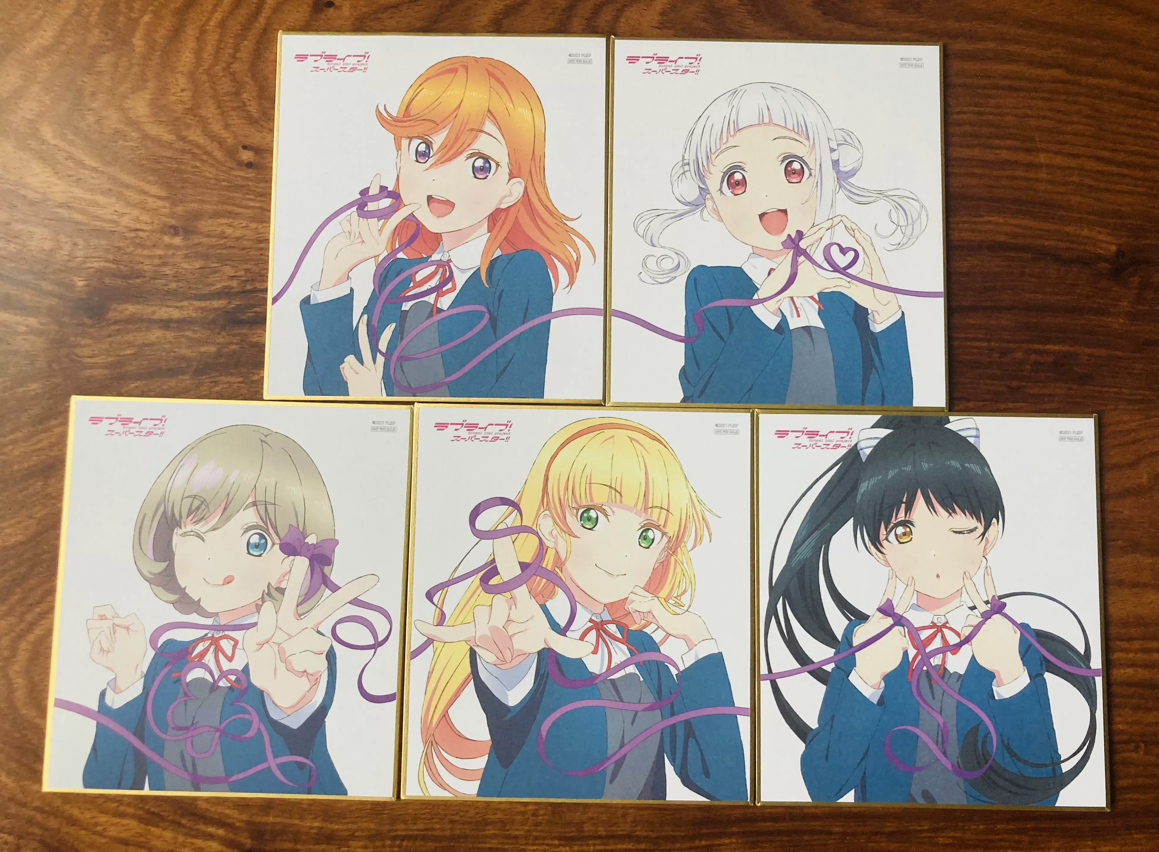 现货lovelive Superstar Liella 特典色纸14*12cm 唐可可Liyuu