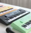 Đàn piano điện tử trình độ sơ cấp dành cho trẻ em Nhạc cụ 37 phím có thể chơi được Đồ chơi âm nhạc tại nhà 61 phím dành cho bé trai và bé gái dan organ cho be