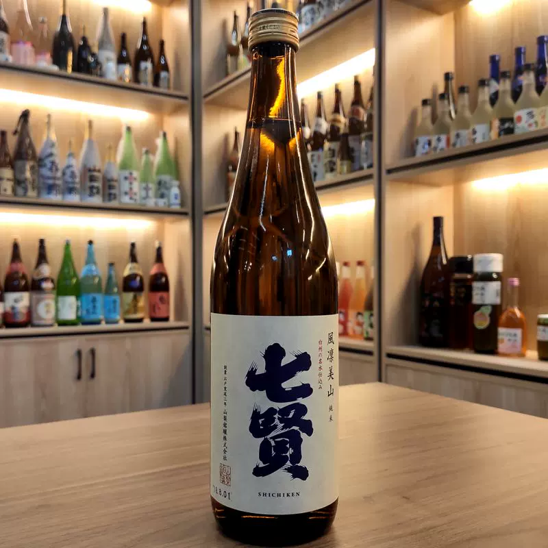 七贤风凛美山纯米清酒720ML 日本进口清酒