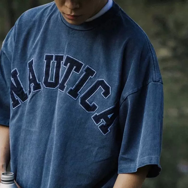 KAPITAL 平田和宏 数字プリント 長袖Tシャツ サイズXL KAPITAL 平田和宏23SS 日系数字拼色四目印花圆领长袖T恤打底衫