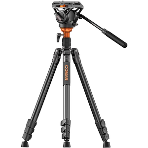
[Double Globe] Keman FF06S Camera Tripod Micro Single Bracket Portable SLR Camera Camera Chassis Tripod Bracket Bracket Hydraulic Damping Sony Canon Fuji Variable Monopod