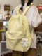 Su Zaizai's same schoolbag for female students, Korean version, junior high school, fresh, large-capacity, forest-style backpack, girl's backpack