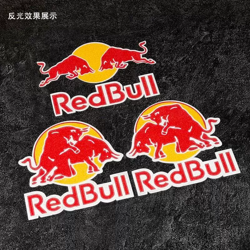 摩托车汽车贴纸个性卡通车贴恶搞red Bull红牛ktm挡风反光