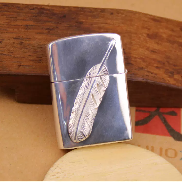 DAZHUO大拙高橋吾郎GORO'S羽毛打火機925純銀芝寶煤油內膽