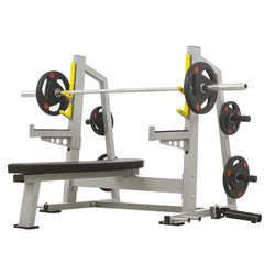 Professional Commercial Weightlifting Bench, Bench Press, Squat Rack, Integrated Barbell Protection Rack Set, Multi-Functional Home Fitness Equipment