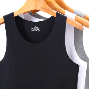 
Modal cotton vest men's hurdle fitness slim sports bottoming sweatshirt black suspender seamless summer