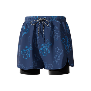 Men's 2025 new adult men's swimwear equipment full set of anti-embarrassment quick-drying three-piece set professional swimsuit