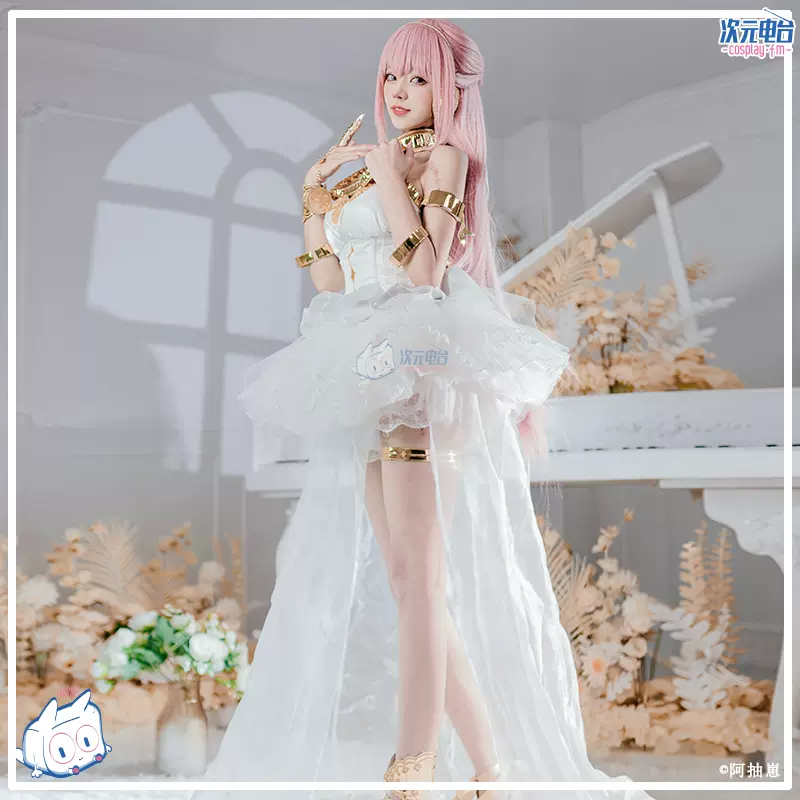 次元电台留声机巡音cos服礼服裙2024交响乐cosplay女动漫服装-Taobao 