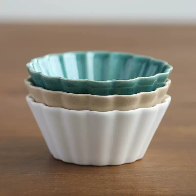 南昔花口创意碗陶瓷饭碗小汤碗家用料理碗日式