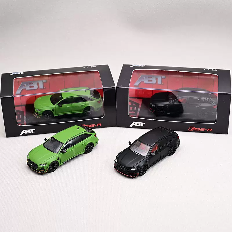 Cm代工新品現貨1 64合金汽車模型擺件玩具rs6r旅行車abt改裝版 Taobao