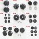 Hard hat accessories helmet accessories lens fixing screw snap knob cover helmet snap universal type