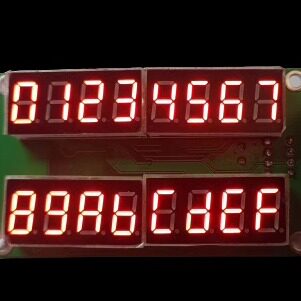 Настраиваемый цифровой ламповый модуль TM1640 — 16-битный чип управления драйвером светодиода с общим катодом, код STM32 с открытым исходным кодом
