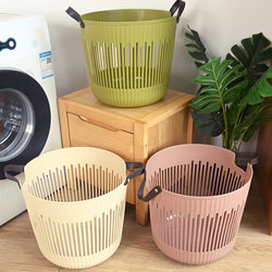 Dirty Laundry Basket for Home Use, Dirty Clothes Storage Basket, Bathroom Basket, Plastic Storage Basket for Changing Clothes