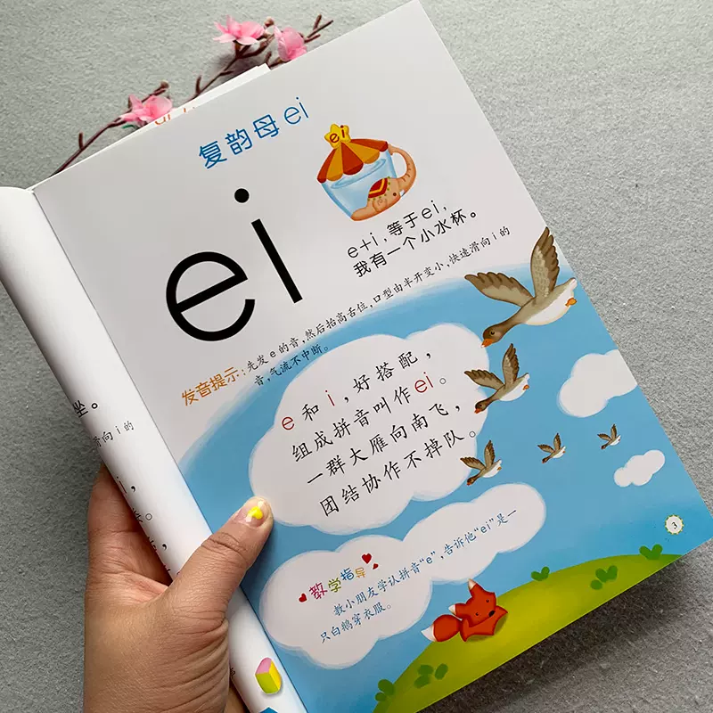 学拼音教材3-6-7岁幼儿童复韵母拼音练习册幼小衔接一年级小学生汉语 