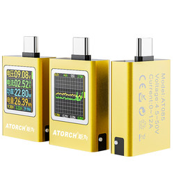 Juewei Multifunctional Digital Display Current and Voltage Meter USB Tester Mobile Phone Capacity Charger Fast Charging Detection Instrument