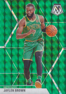 
NBA Star Card 1920 Puka Mosaic Green Refraction Set #89 Jaylen Brown