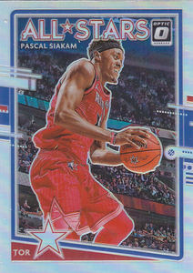 
NBA star Cappanini 2021 Optic All-Star Silver Special Card #19 Siakam