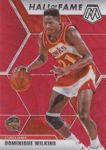 
NBA Star Card 1920 Hall of Fame Special Car Mosaic Red Ripples Folding Set #294 Wilkins
