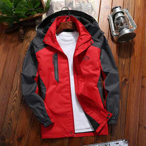 Spring and Autumn Men's Jackets, Suitable Loose Thin Outdoor Mountaineering Gown, Windproof Waterproof Jacket Top