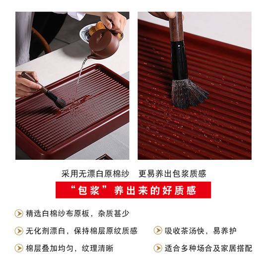 【未使用・美品】茶室露地大事典 和泥有缘电木茶盘家用排水茶海长方形功夫茶具三款可选胶木茶盘