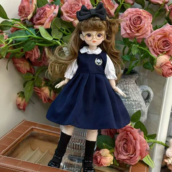
30cm bjd doll clothes ghost mom can take off clothes doll suit genuine lolita skirt girl birthday gift