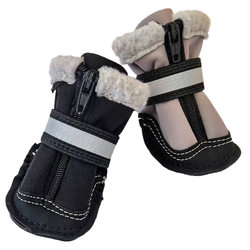 Ao Yin Seamless Stitching, Breathable Mesh Style Pet Clothing Dog Shoes, Soft, Non-Slip, Wear-Resistant, Zipper