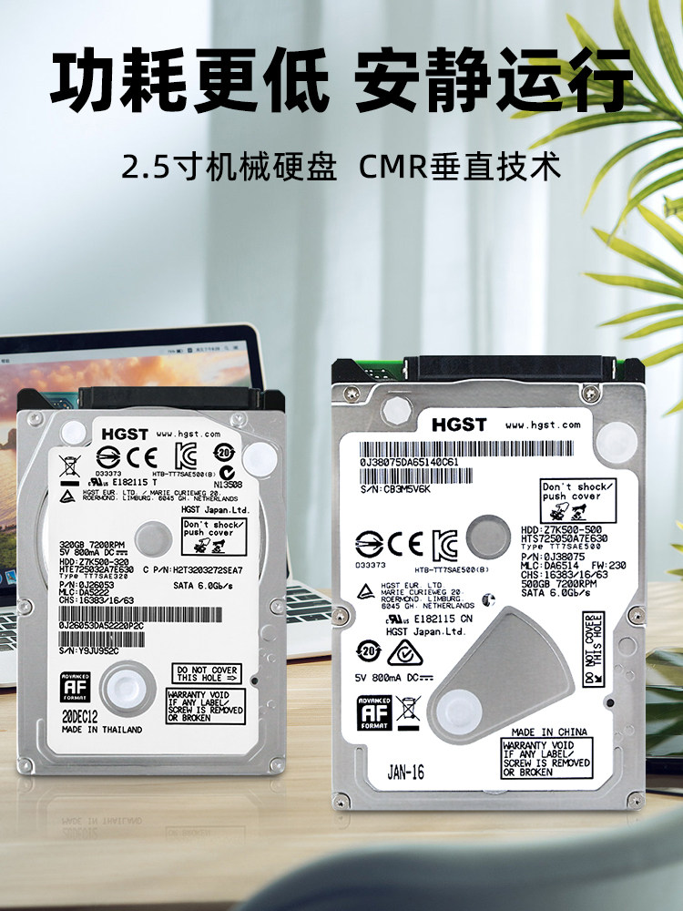 Disque Dur Seagate SATA 2.5 Pouces 1 To (1000 Go) - Testé Et Fonctionnel