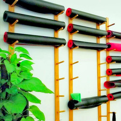 Yoga Mat Storage, Foam Roller Rack, Yoga Column Hanger, Wall-Mounted Storage Rack, Organizer Rack, Multi-Layer Cabinet