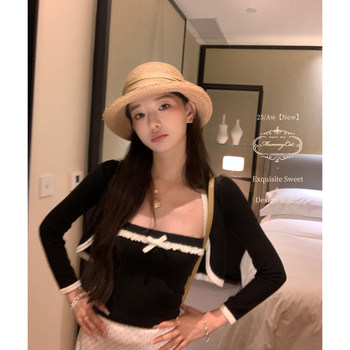 Mummy Cat Ladies 25 New Wool Lace Knitted Strap Jacket Set