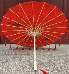 Tassel Umbrella Dance Umbrella Performance Props Catwalk Craft Umbrella Square Dance Umbrella Decoration Ceiling Umbrella Classical Umbrella